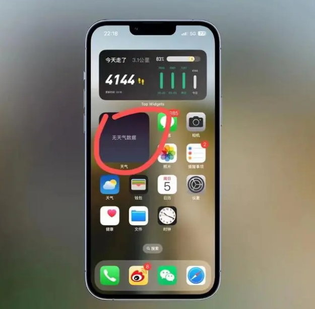 沙河口苹果手机维修分享:iOS16主屏幕天气小组件无法正常工作怎么办？ 