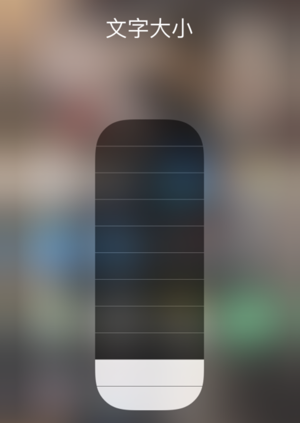 沙河口苹果手机维修分享小技巧：在 iPhone 控制中心快速调节字体大小 