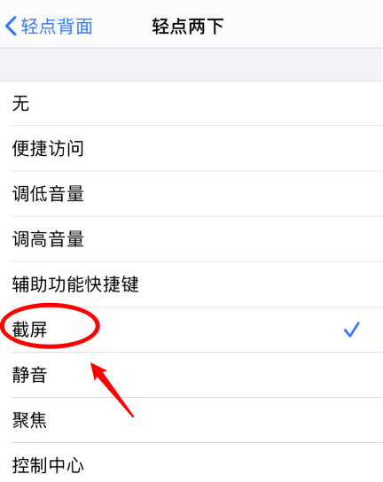 沙河口苹果手机维修分享iPhone12如何启用双击截屏 